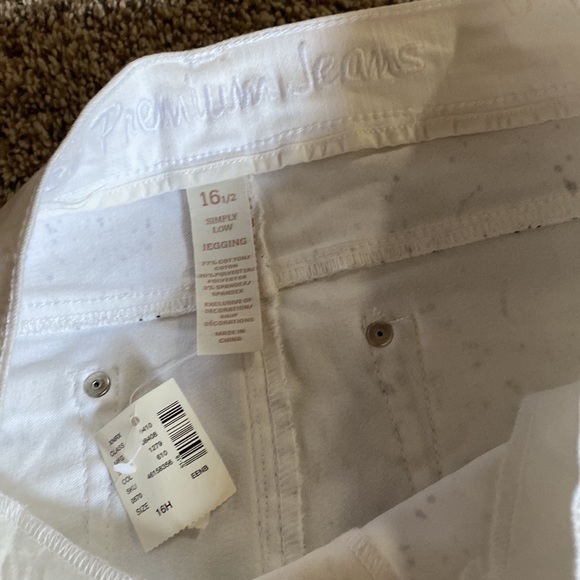 Black and white splatter jeggings - Picture 2 of 3